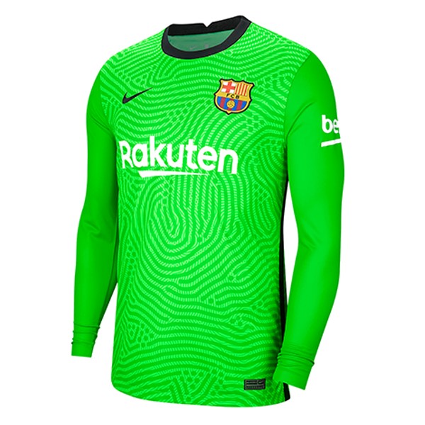 Tailandia Camiseta Barcelona Portero ML 2020-2021 Verde